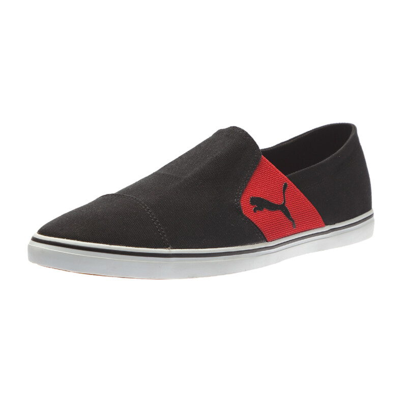 

Men's PUMA Elsu V2 Slip On Sneakers, Black/red