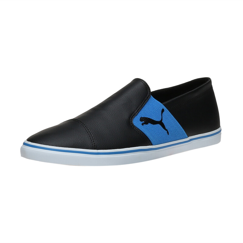 

Men's PUMA Elsu V2 Slip-on Sneakers, Black/blue