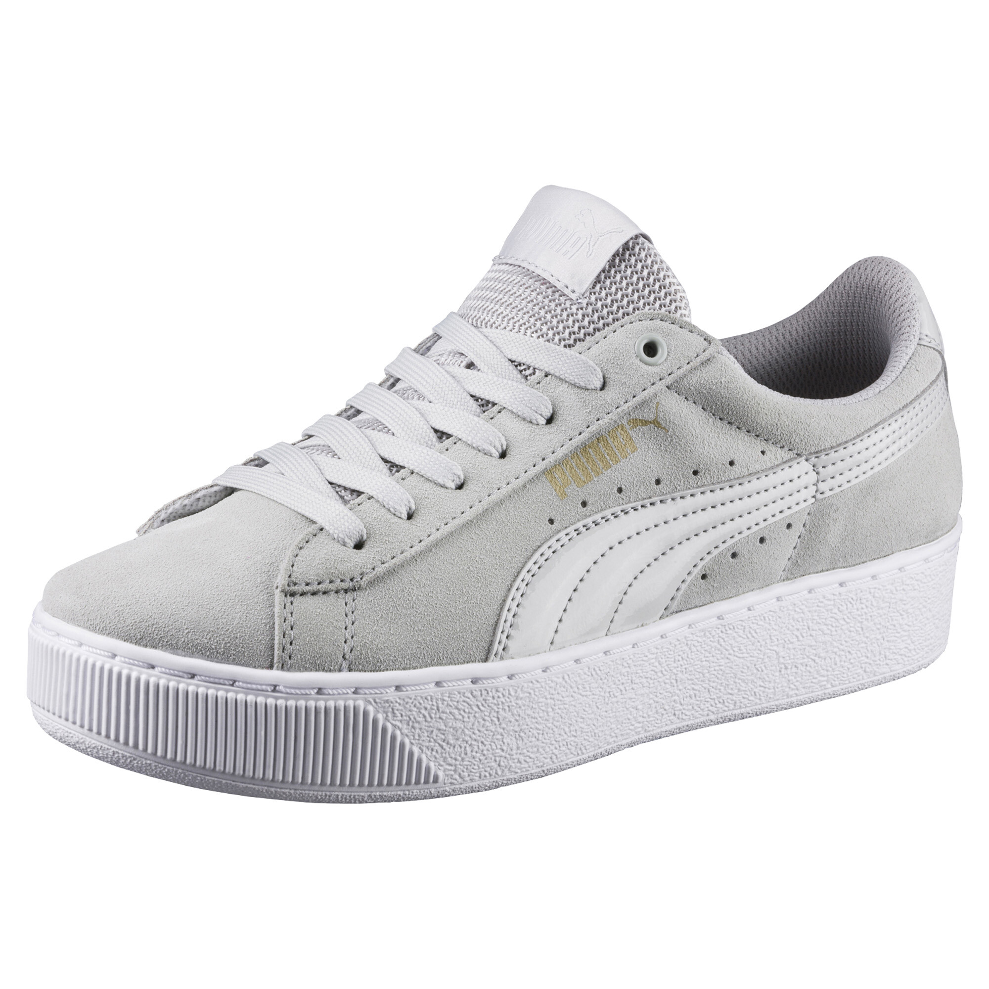 puma vikky platform grey