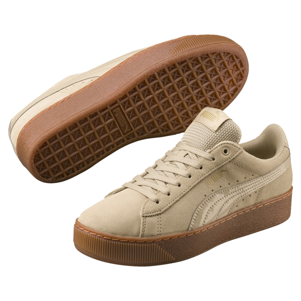 

PUMA - female - Кеды Puma Vikky Platform – Pebble-Pebble –, Бежевый