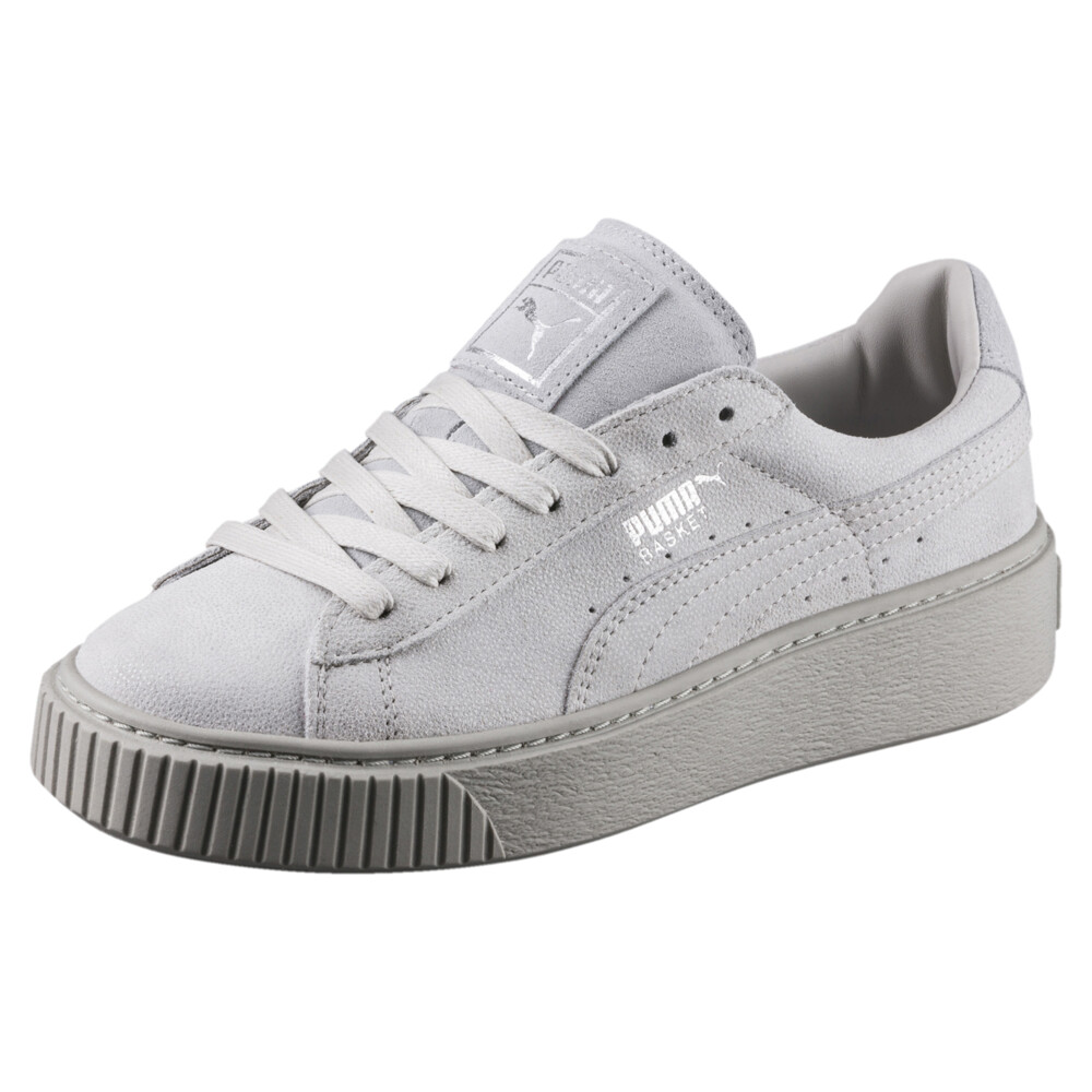 puma basket platform canvas wn's