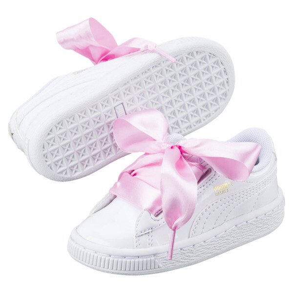 puma basket heart baby