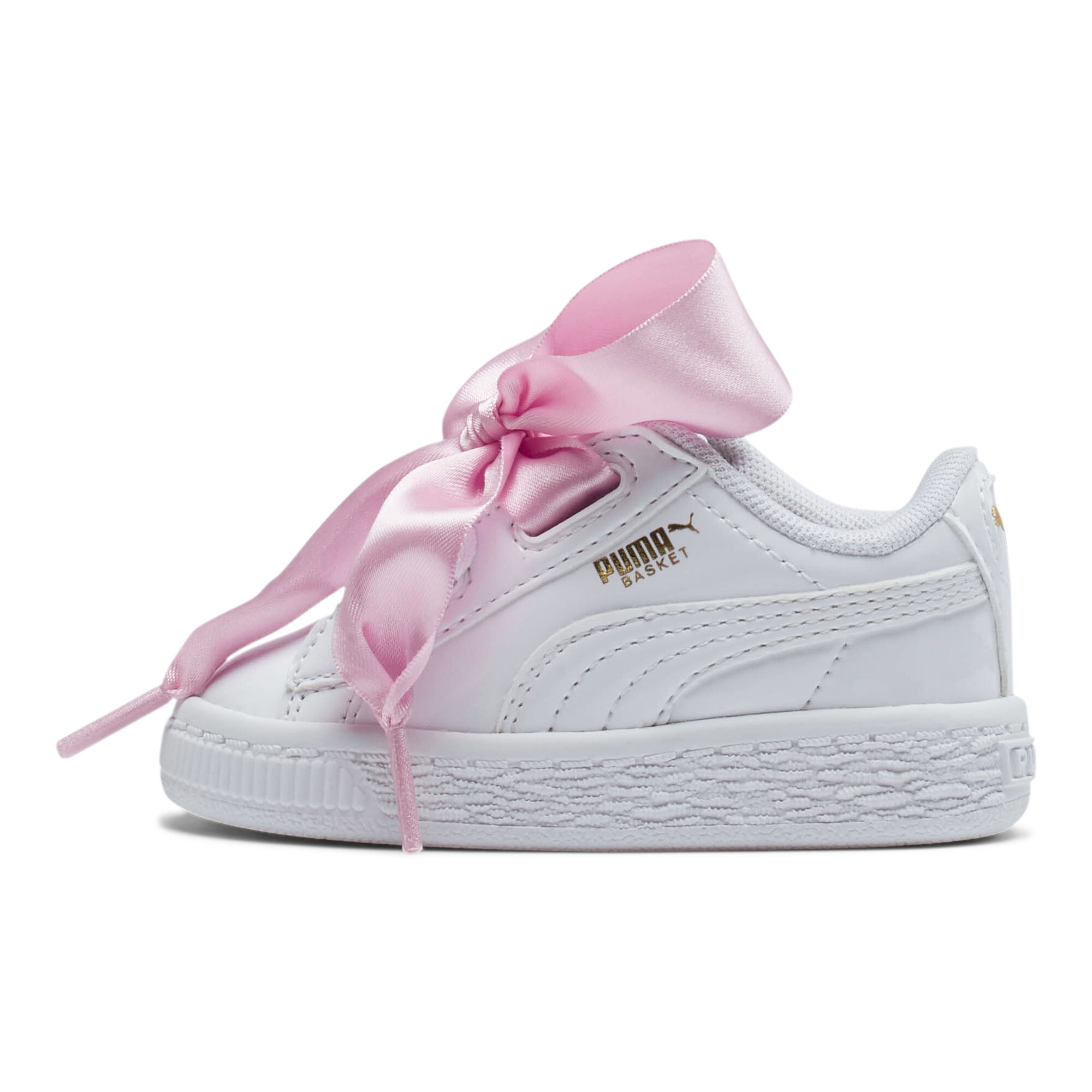 infant puma basket heart