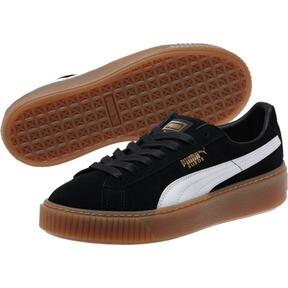 puma suede plateforme core