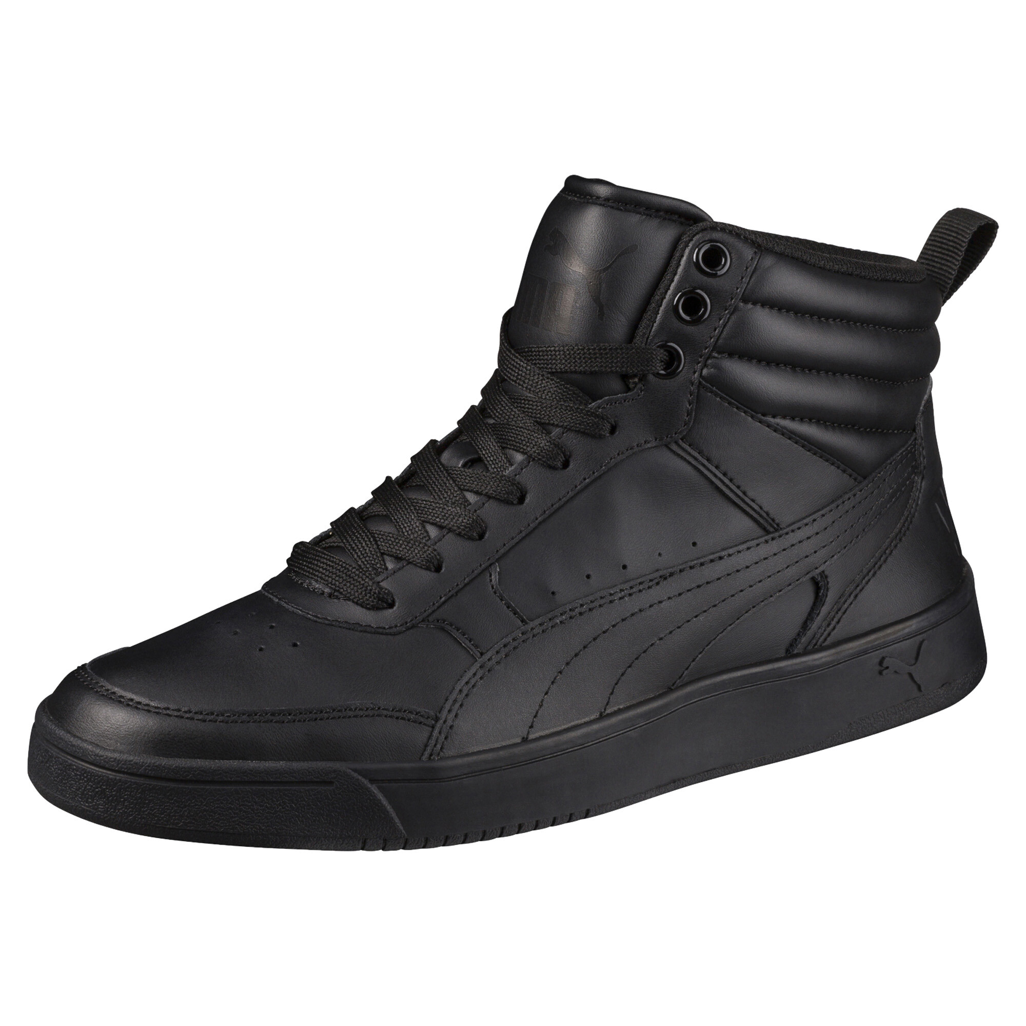 Puma rebound street shop evo black sneakers