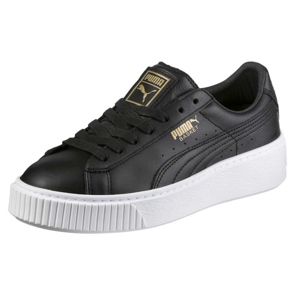 puma basket negro