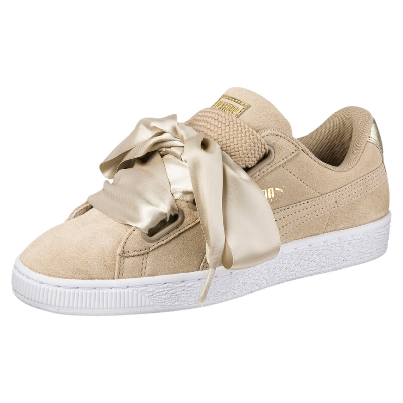 

Women's PUMA Basket Heart Metallic Safari Shoes