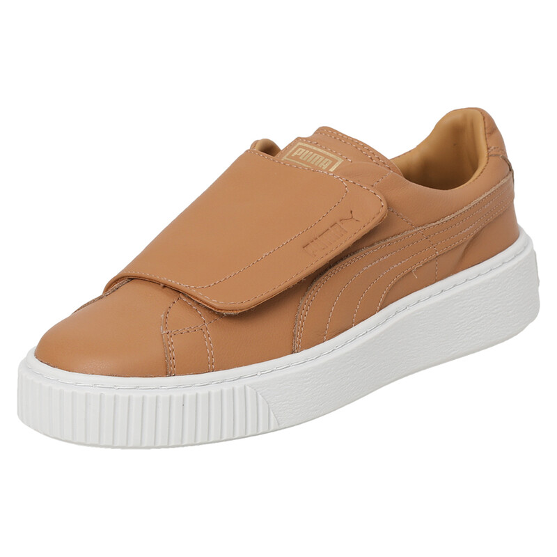 

Women's PUMA Basket Platform Big Strap Shoes