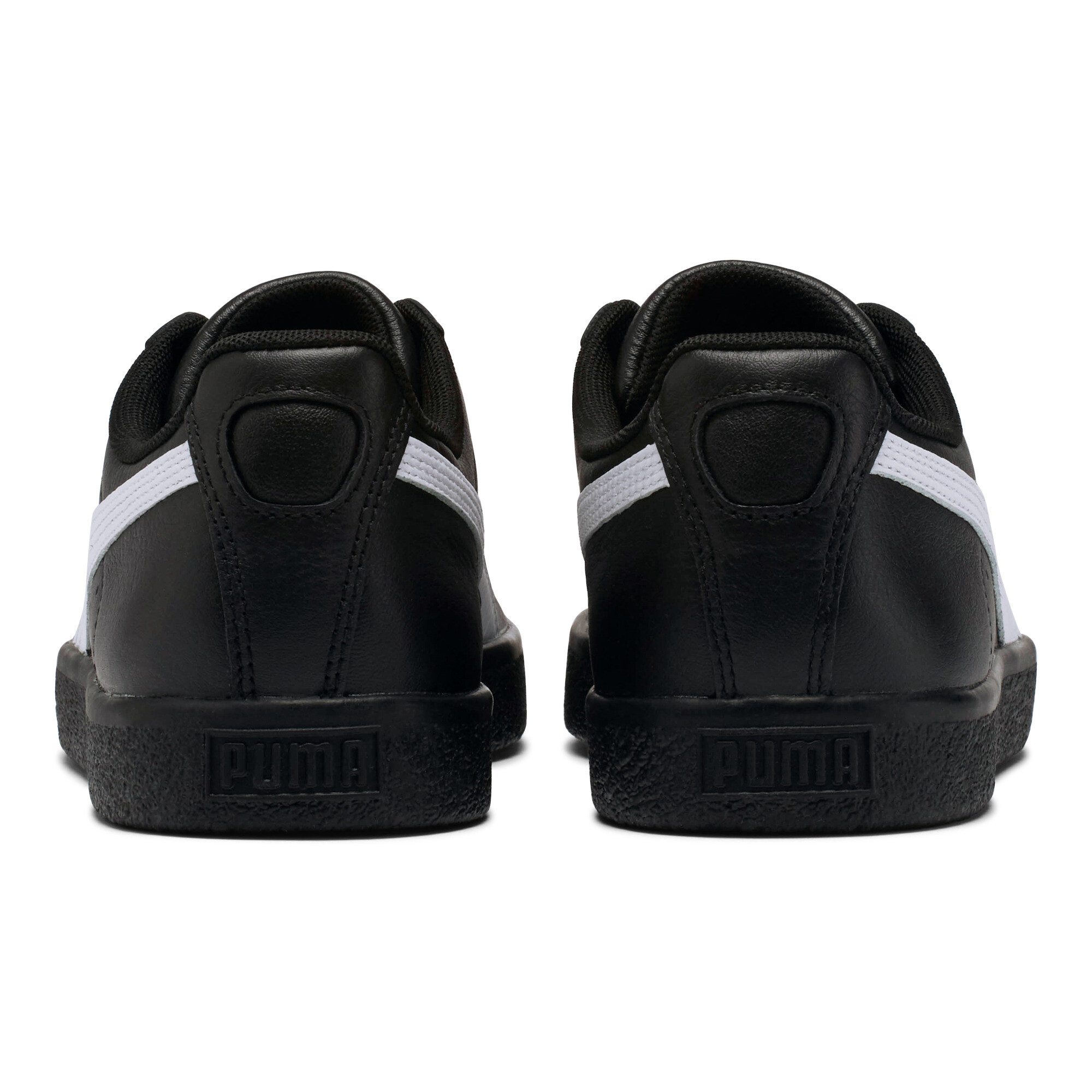 puma clyde mid core foil black
