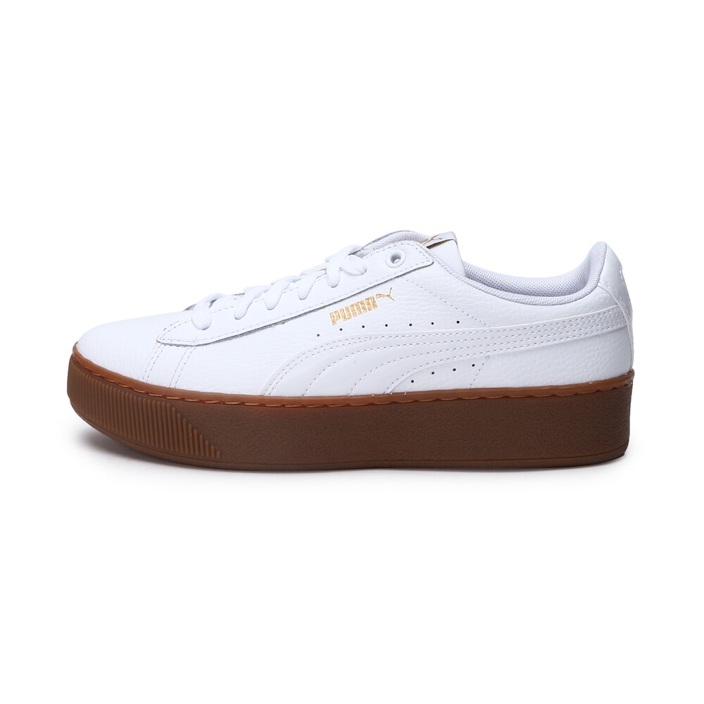 Vikky Platform Leather Women's Sneakers 