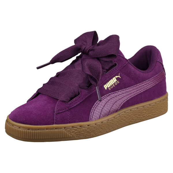 puma suede heart purple puma suede heart purple