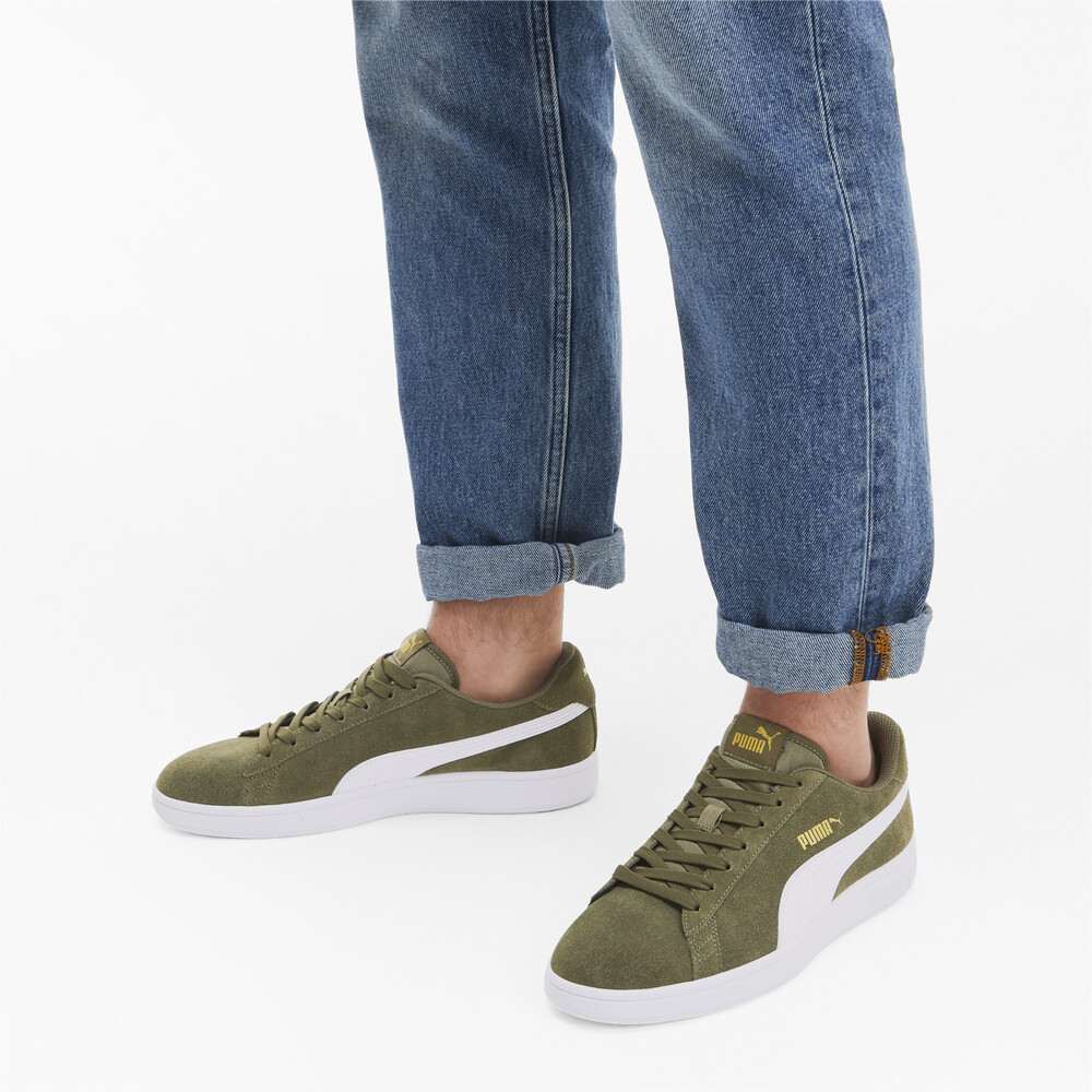 

PUMA - male - Кеды Puma Smash v2 – Burnt Olive-Puma White-Gold –, Зеленый