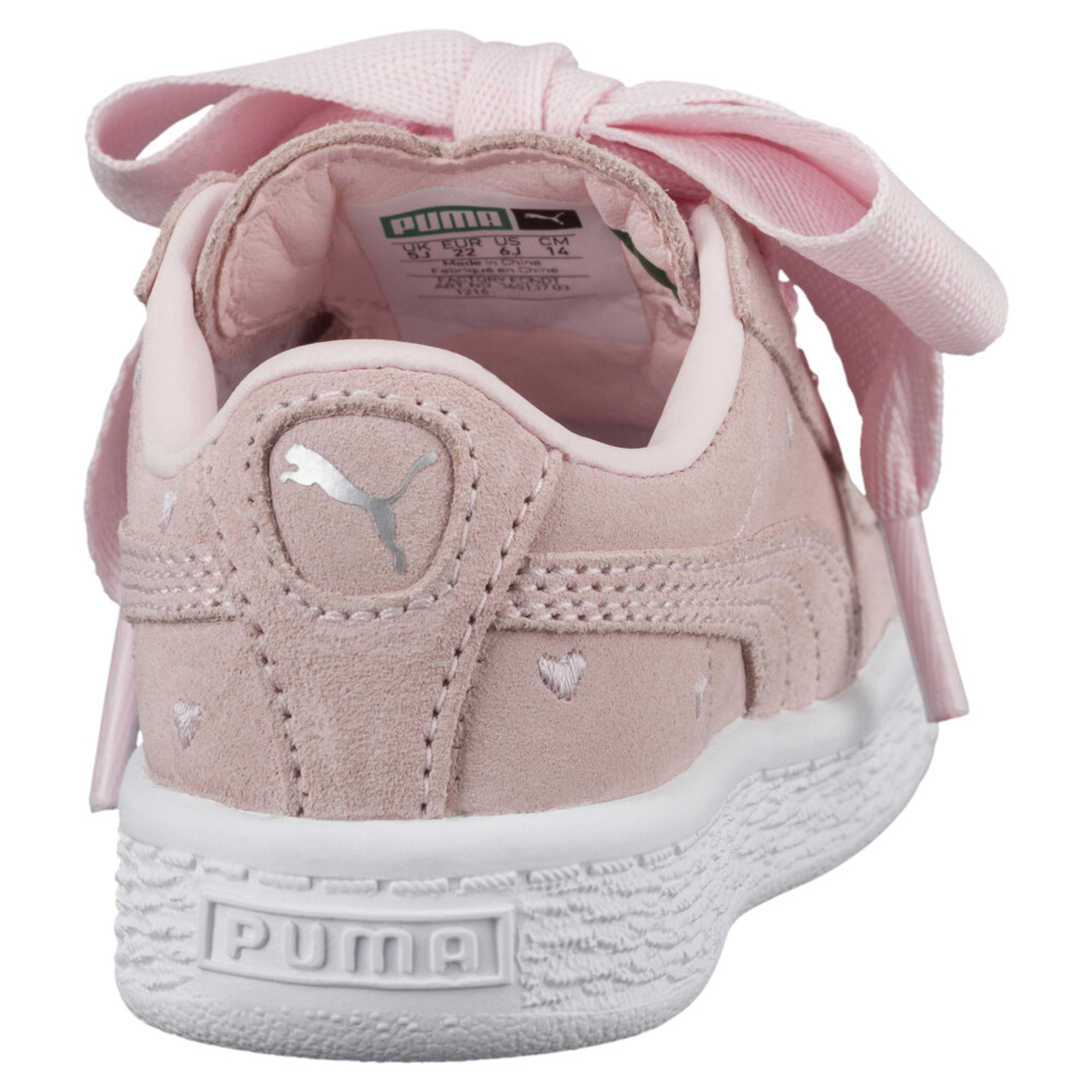 фото Детские кеды suede heart valentine ps puma