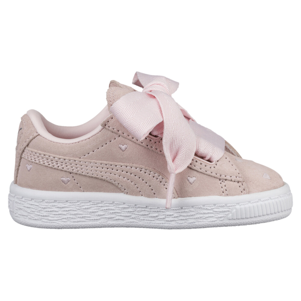 фото Детские кеды suede heart valentine ps puma