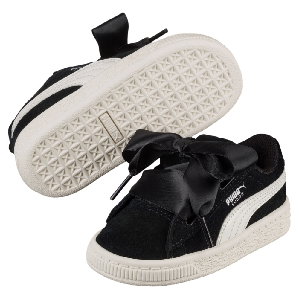 

PUMA - female - Кеды Suede Heart Jewel PS – Puma Black-Whisper White –, Черный