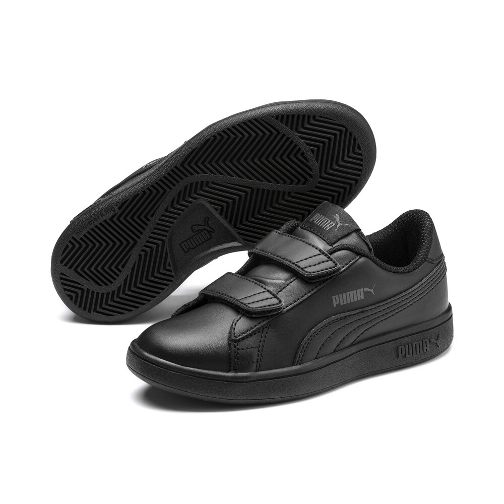 

PUMA - Кеды PUMA Smash v2 L V PS – Puma Black-Puma Black –, Черный