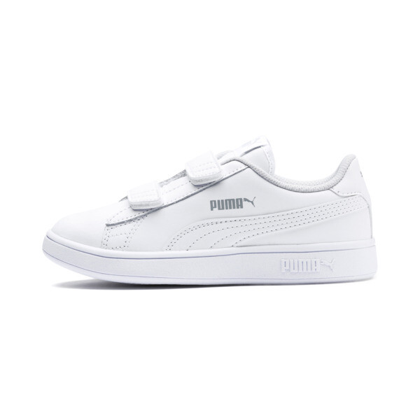 Smash V2 Leather Kids Trainers Wit Maat 30 Puma puma kopen in de aanbieding