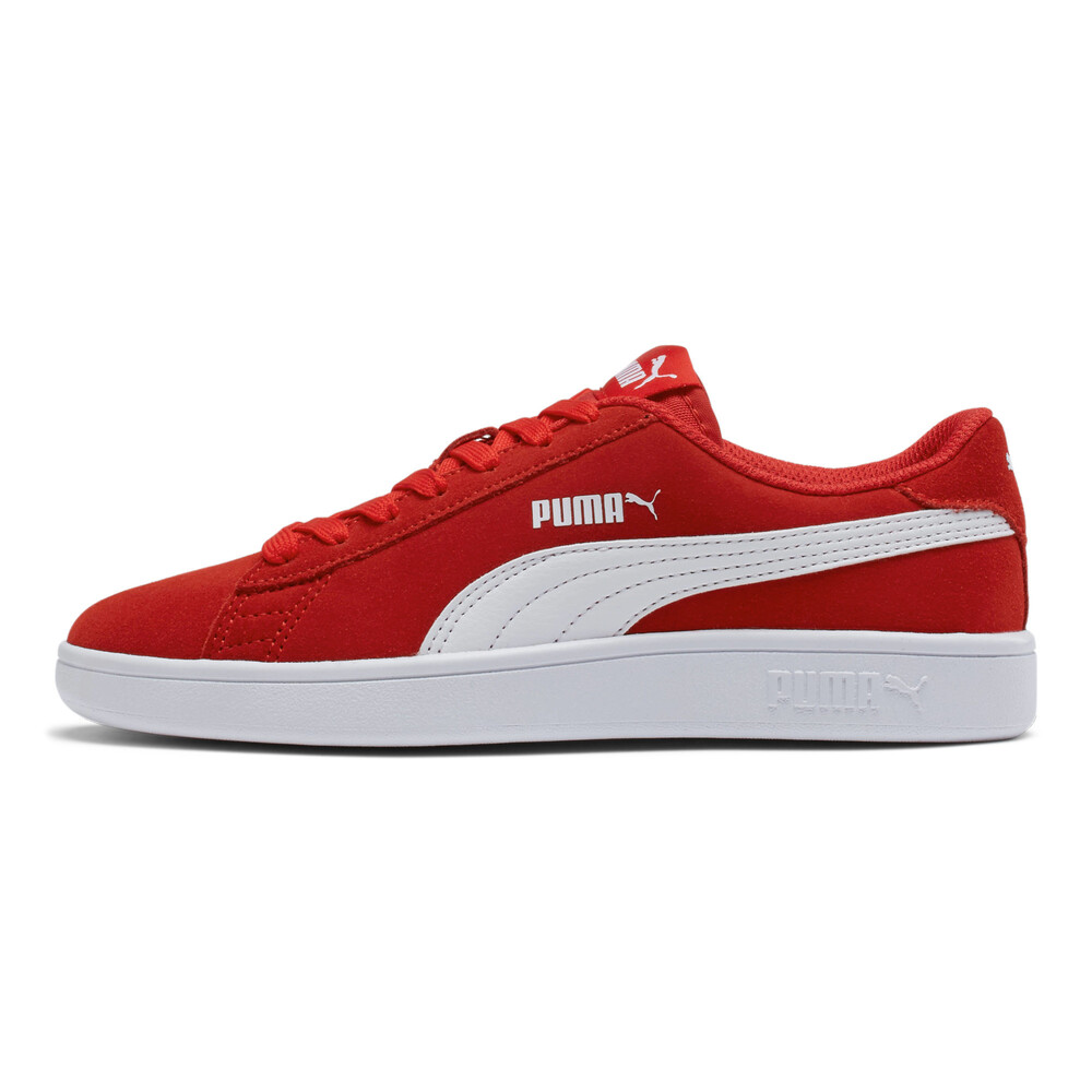 puma red tennis shoes