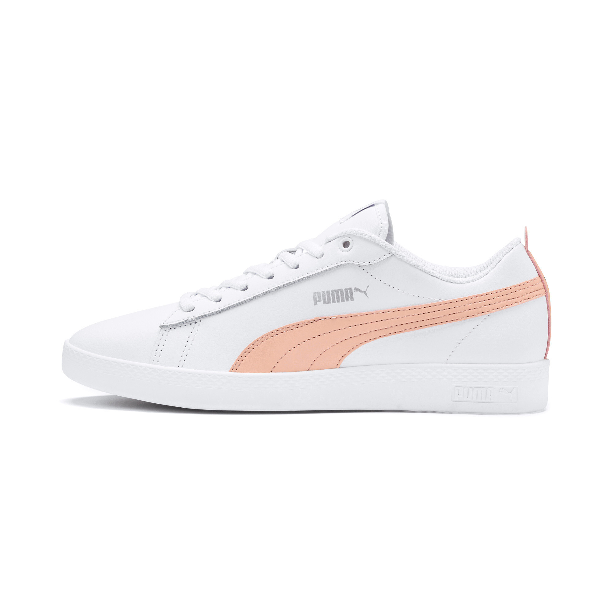 smash v2 leather trainers puma