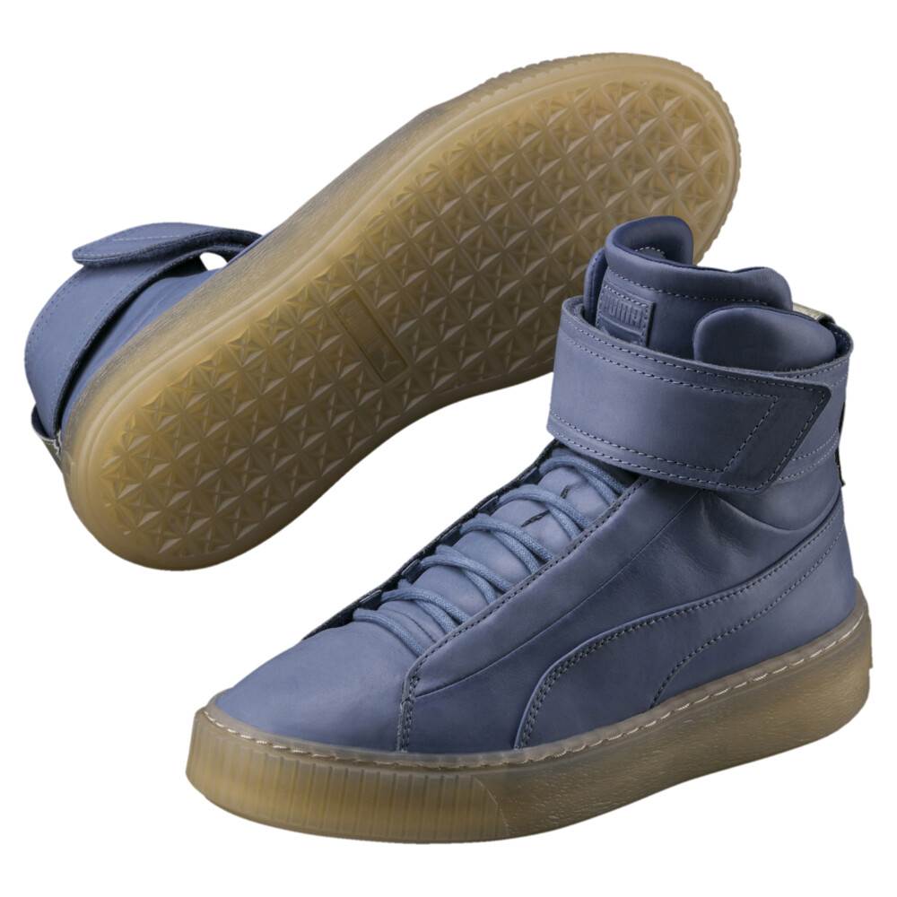 

PUMA - female - Кеды PUMA Platform Mid Wns – Infinity-Blue Indigo- Gold –, Синий