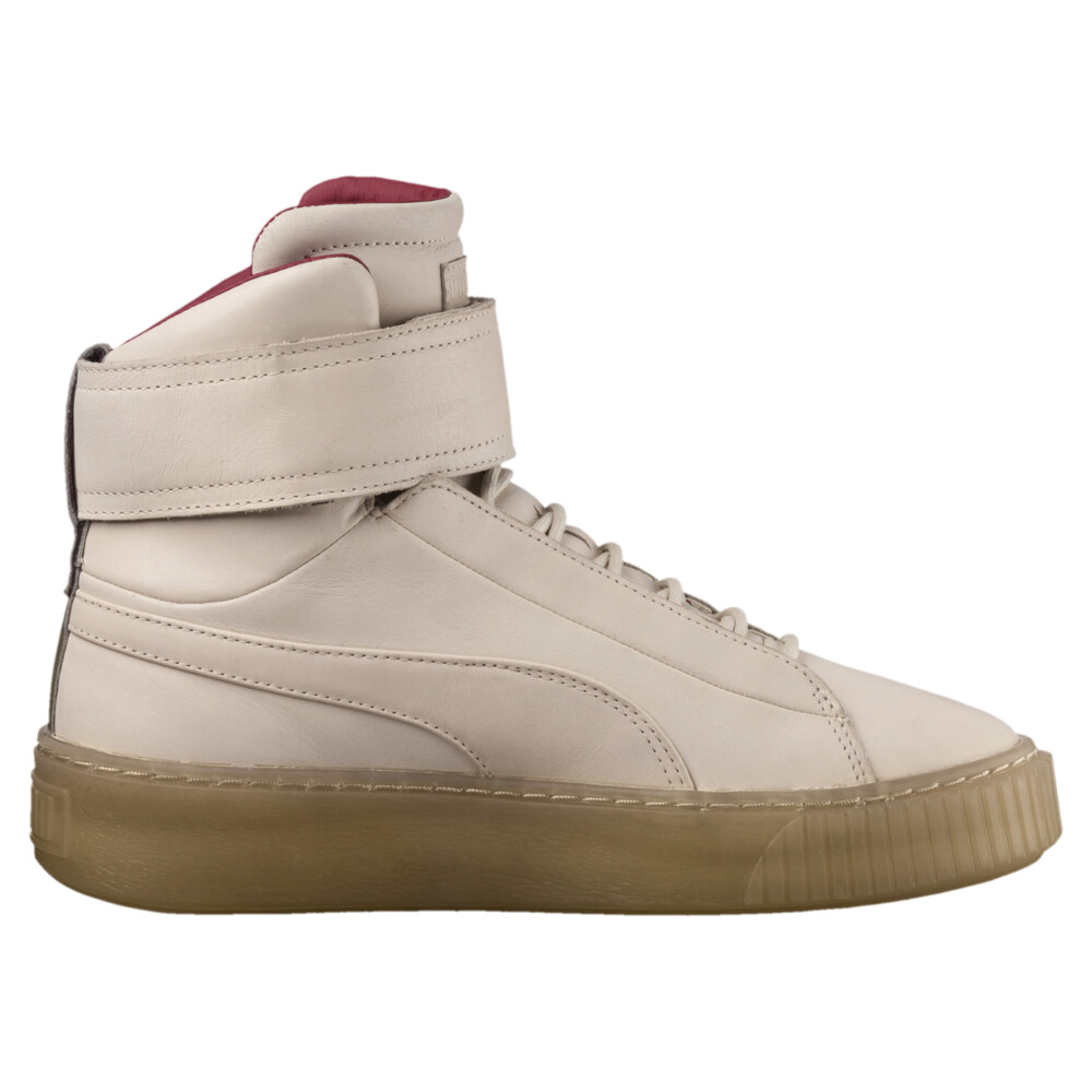 

PUMA - female - Кеды PUMA Platform Mid Wns – Birch-Red Dahlia- Gold –, Бежевый
