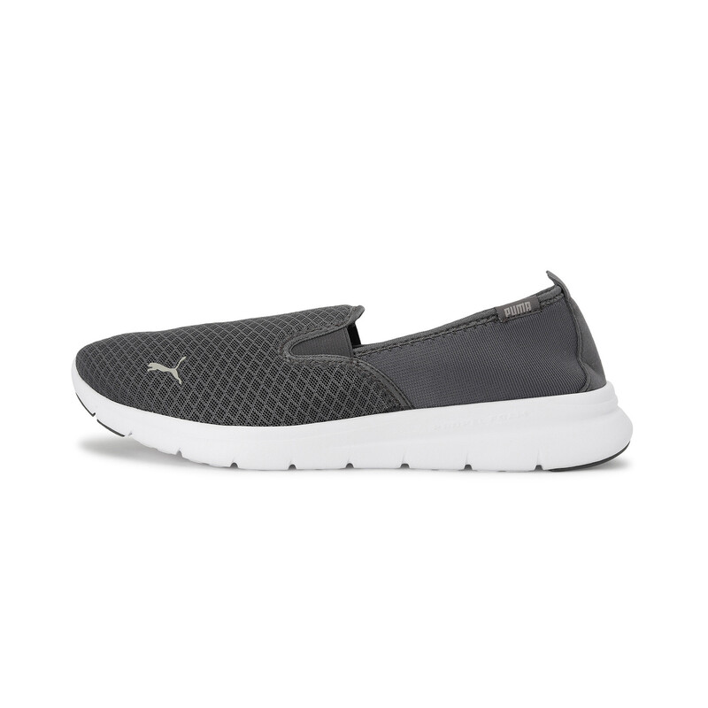 

PUMA Flex Essential Slip On Unisex Walking Shoes, Gray