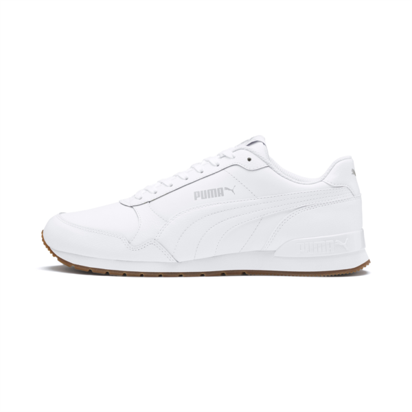 ST Runner v2 Trainers, Puma White-Gray Violet, large-ZAF