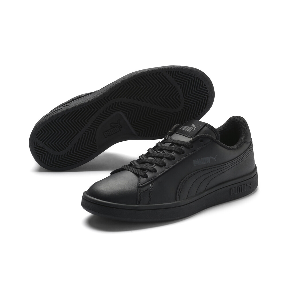 Smash v2 L Kids' Sneakers | Black - PUMA