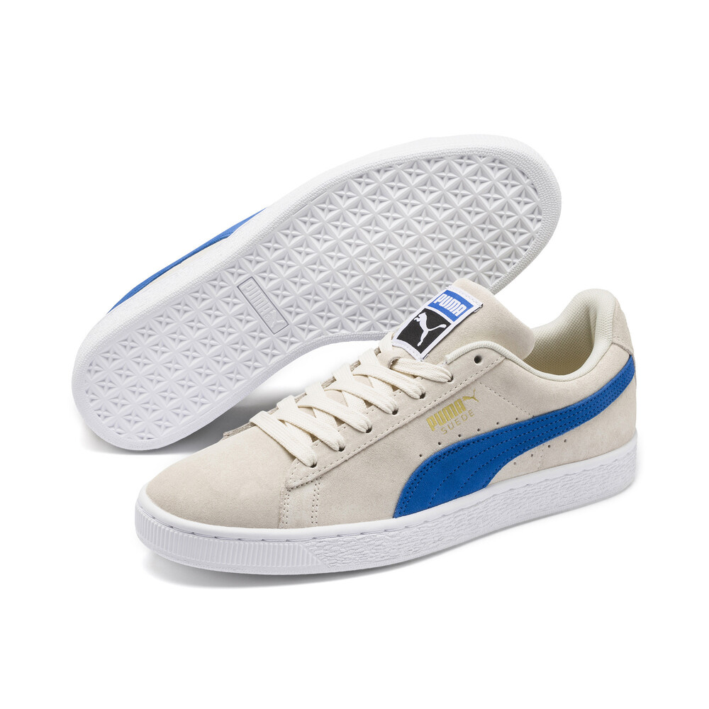 puma suede green blue