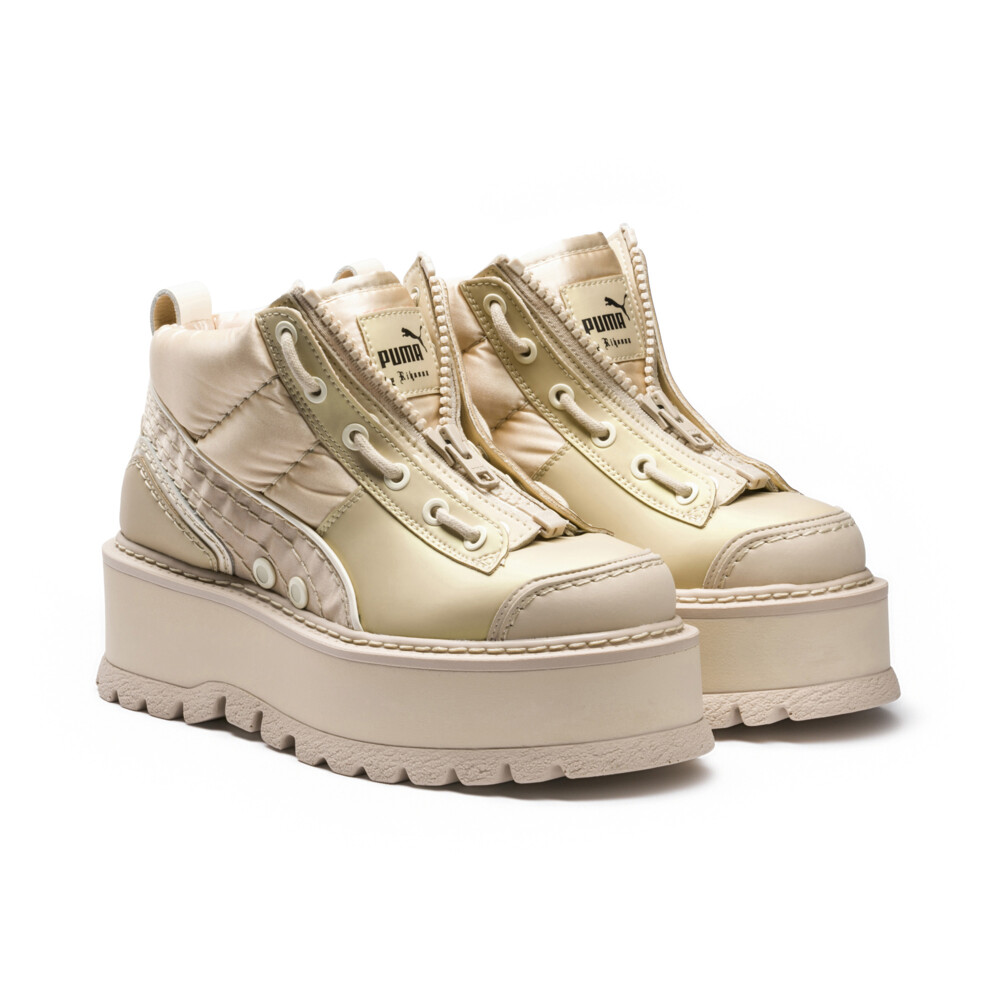 fenty rihanna fermuarli kadin sneaker