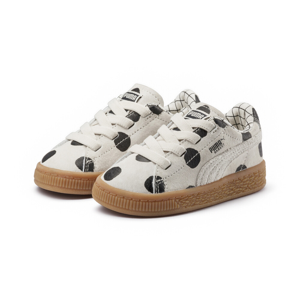 

PUMA - Детские кеды PUMA X TC BASKET Nubuck PS – Birch-Puma Black –, Бежевый