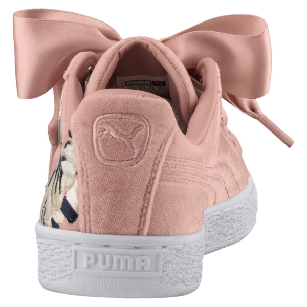 puma basket heart peach puma basket heart peach