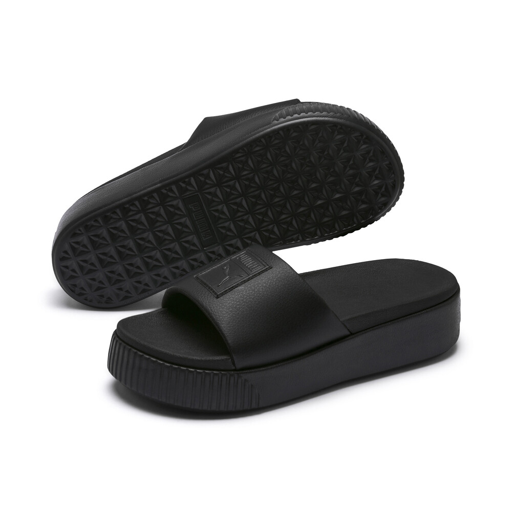 Шлепанцы Puma 36612110 platform Slide WNS женские