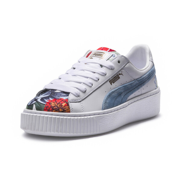 Zapatillas puma bordadas mujer clearance
