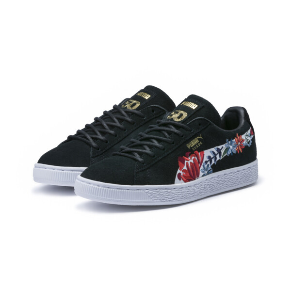 puma suede embellished