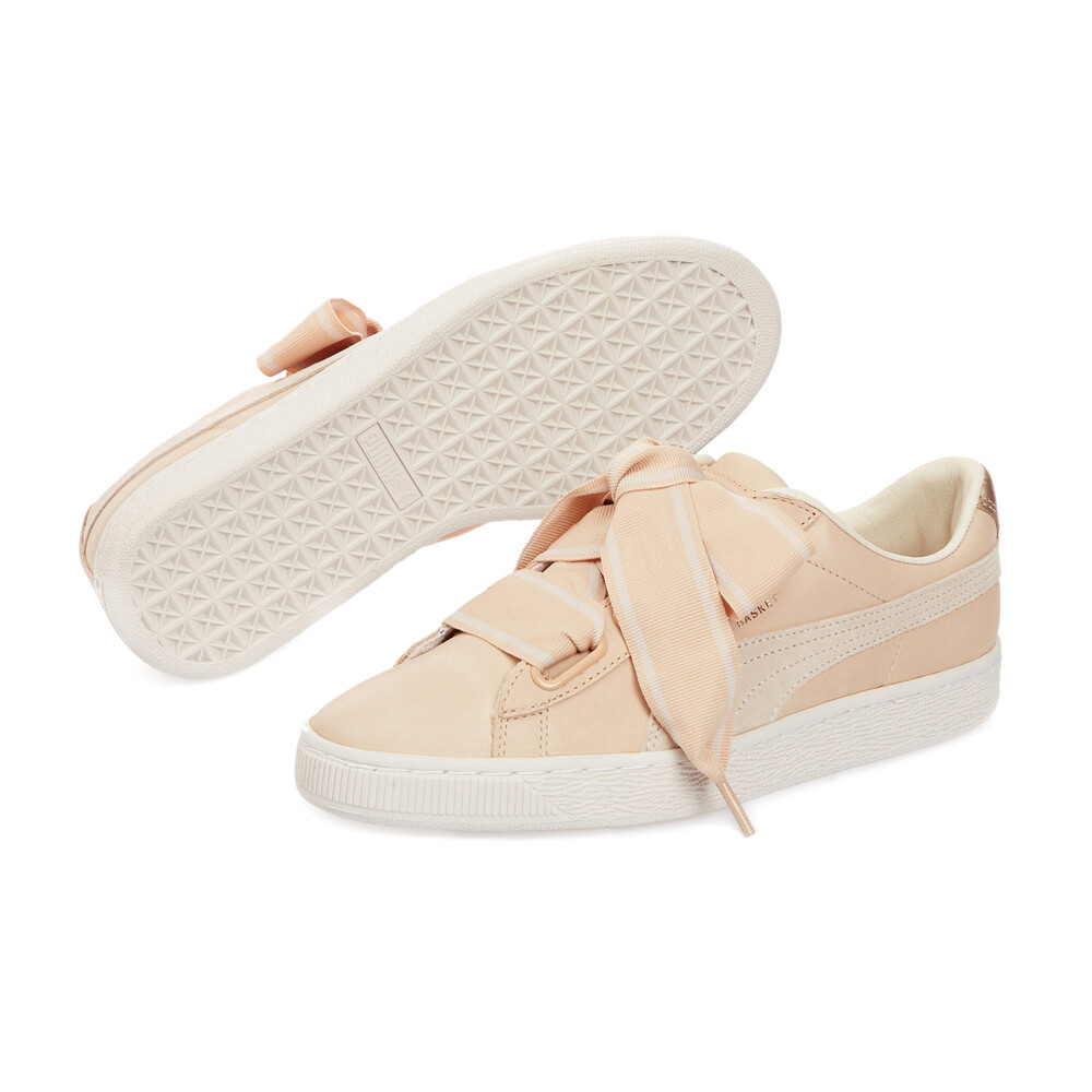 

PUMA - female - Кеды Basket Heart Up RG – NaturalVach.-Birch-Rose Gold –, Бежевый