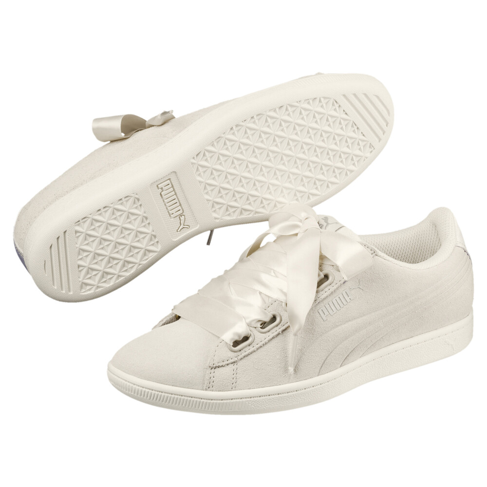

PUMA - female - Кроссовки Puma Vikky Ribbon S – Whisper White-Whisper White –, Белый