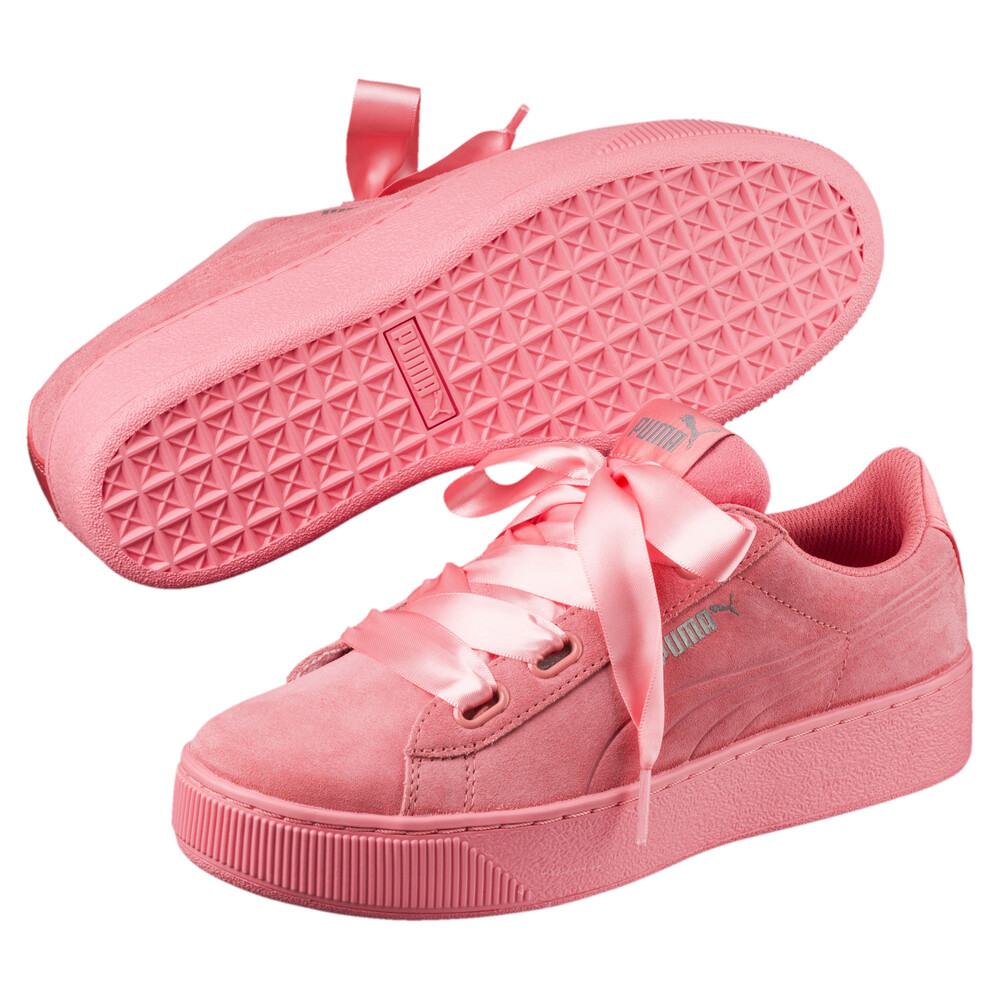 

PUMA - female - Кеды Puma Vikky Platform Ribbon S – Shell Pink-Shell Pink –, Розовый