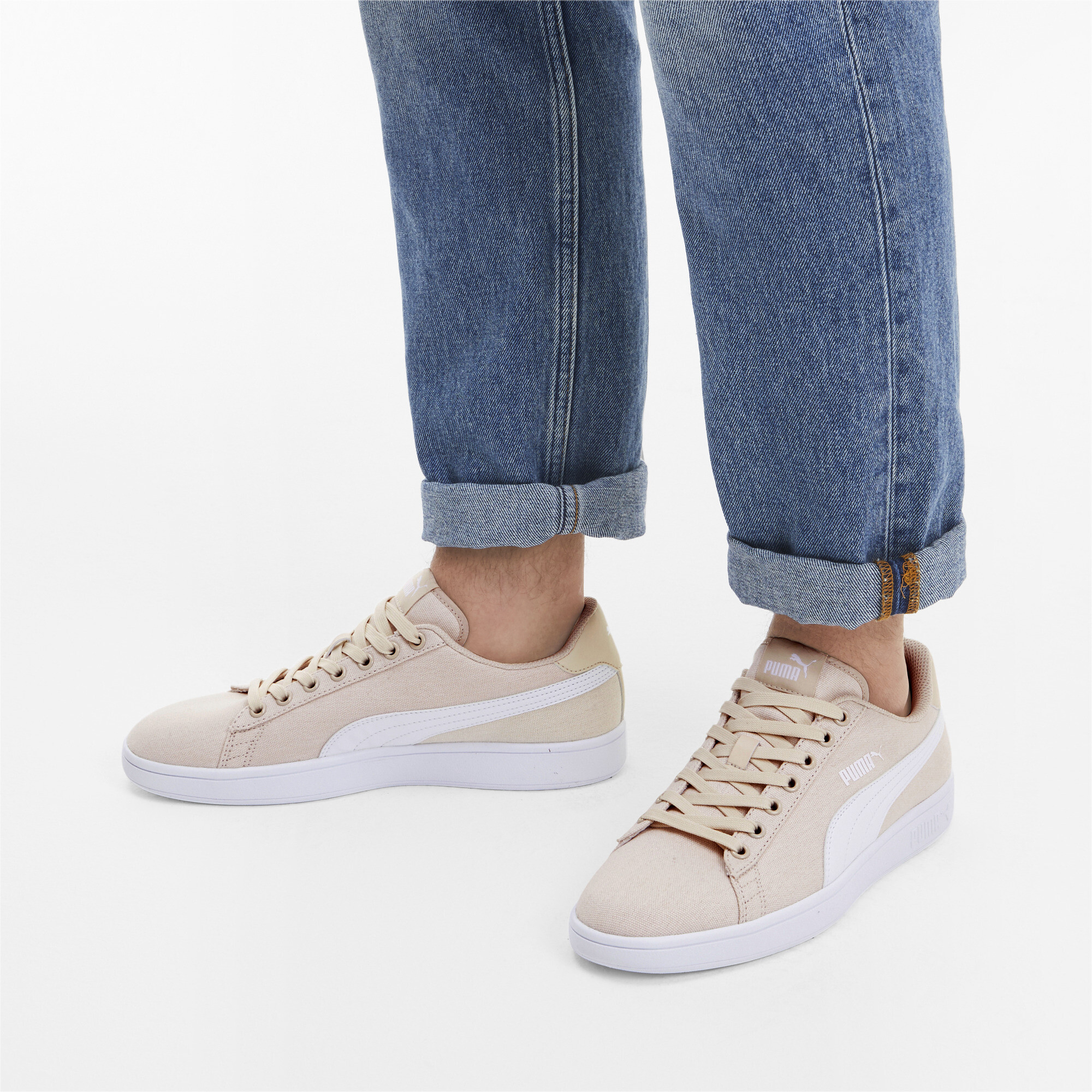 puma smash v2 canvas men's sneakers