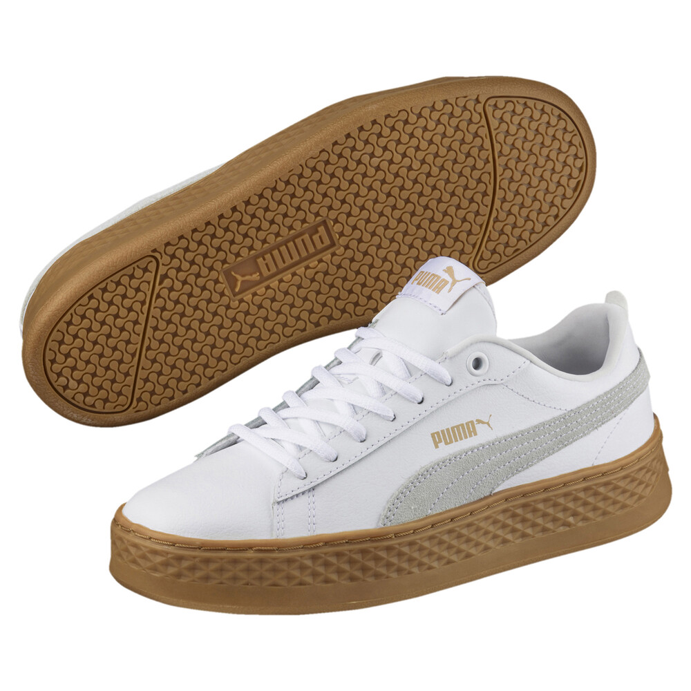 

PUMA - female - Кеды Puma Smash Platform L – Puma White-Puma White –, Белый
