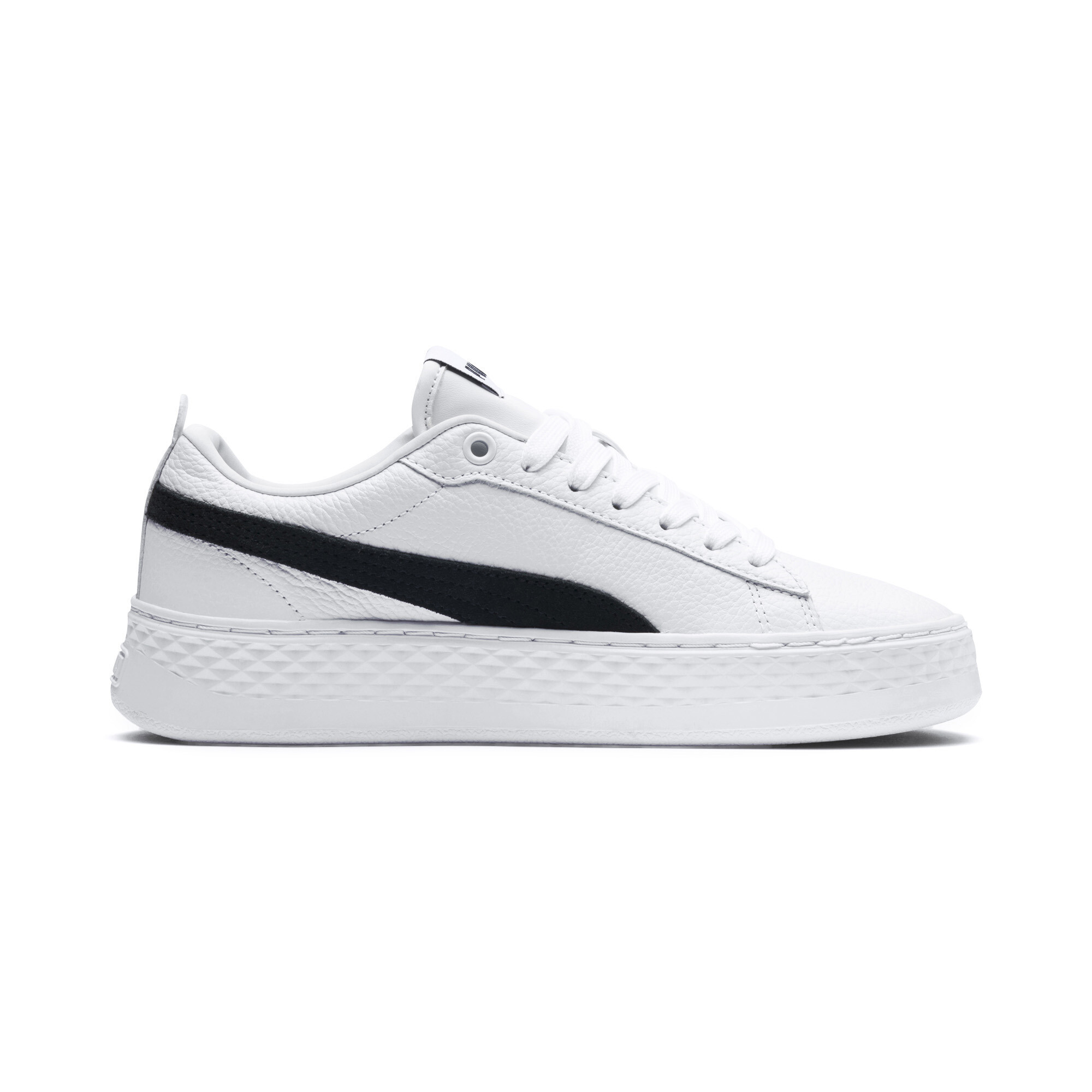 puma smash platform leather women's sneakers
