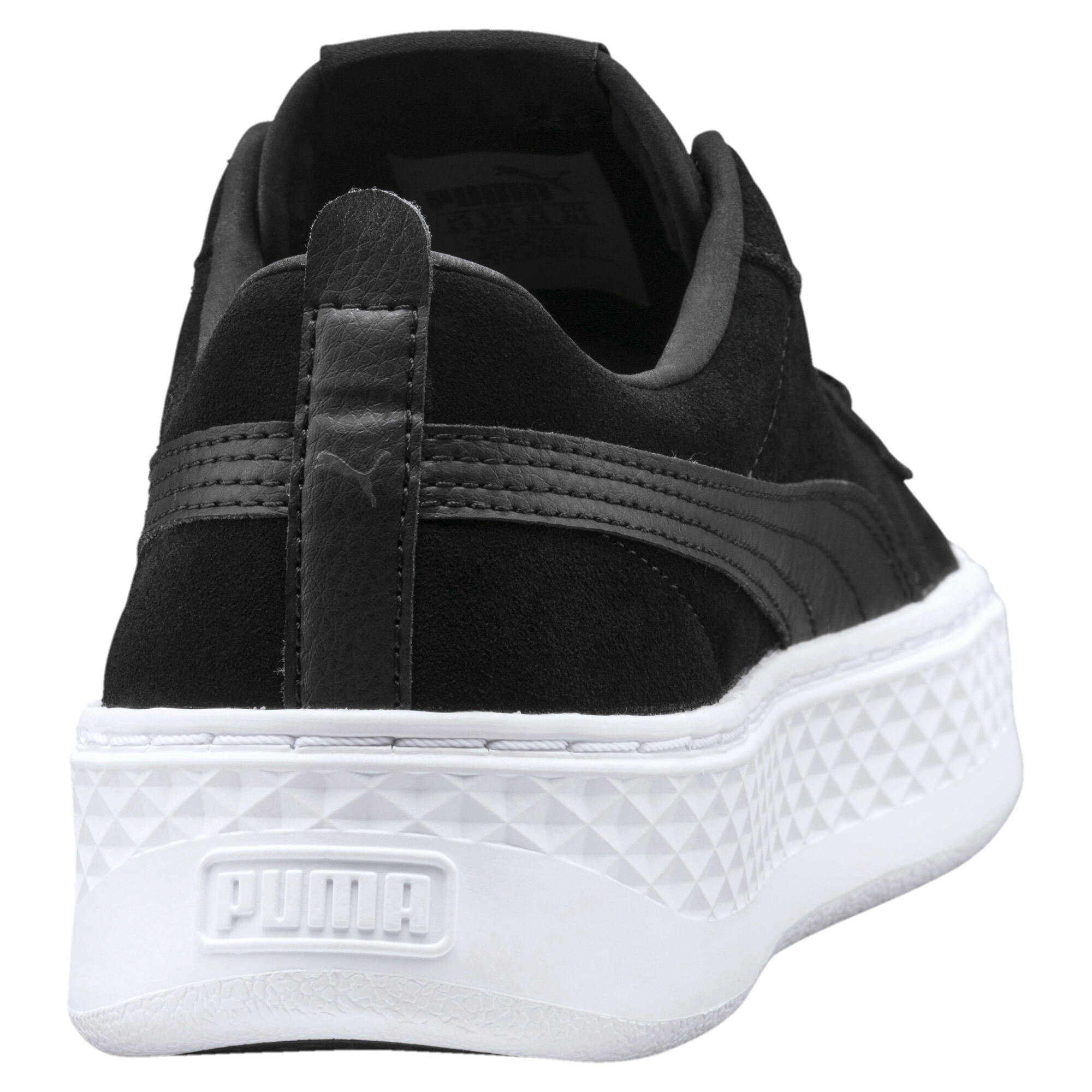 puma smash platform ladies trainers
