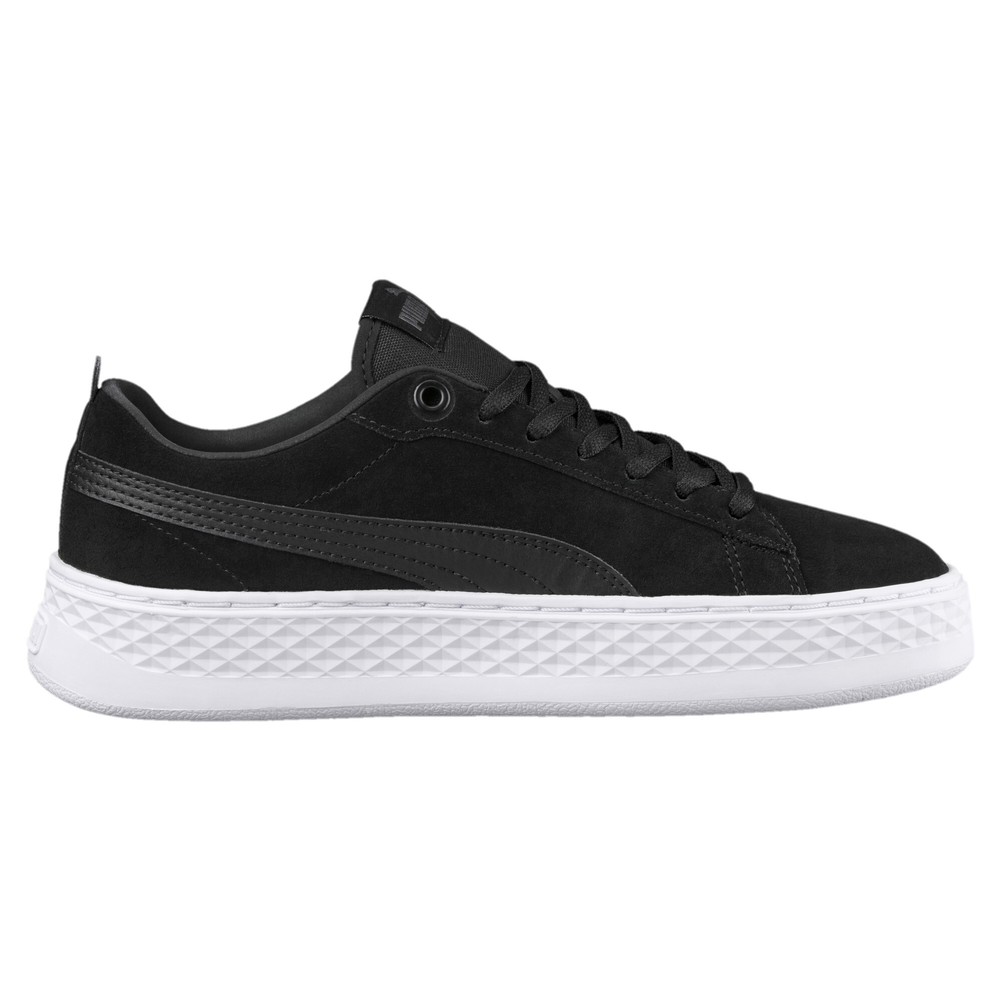 puma smash platform ladies trainers