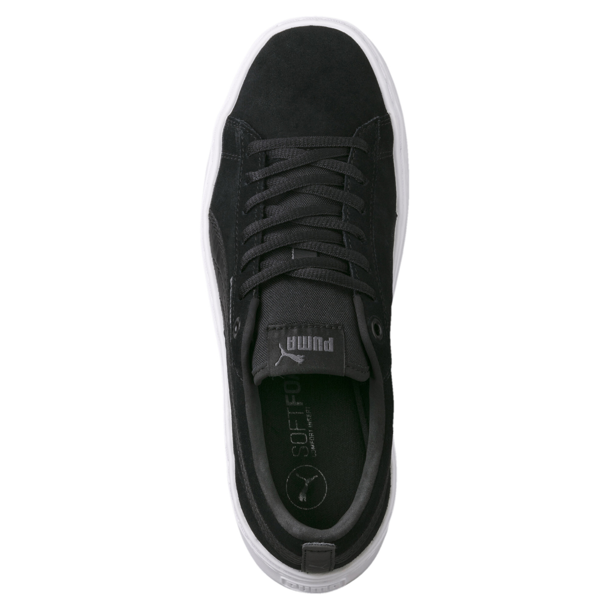 puma smash platform suede