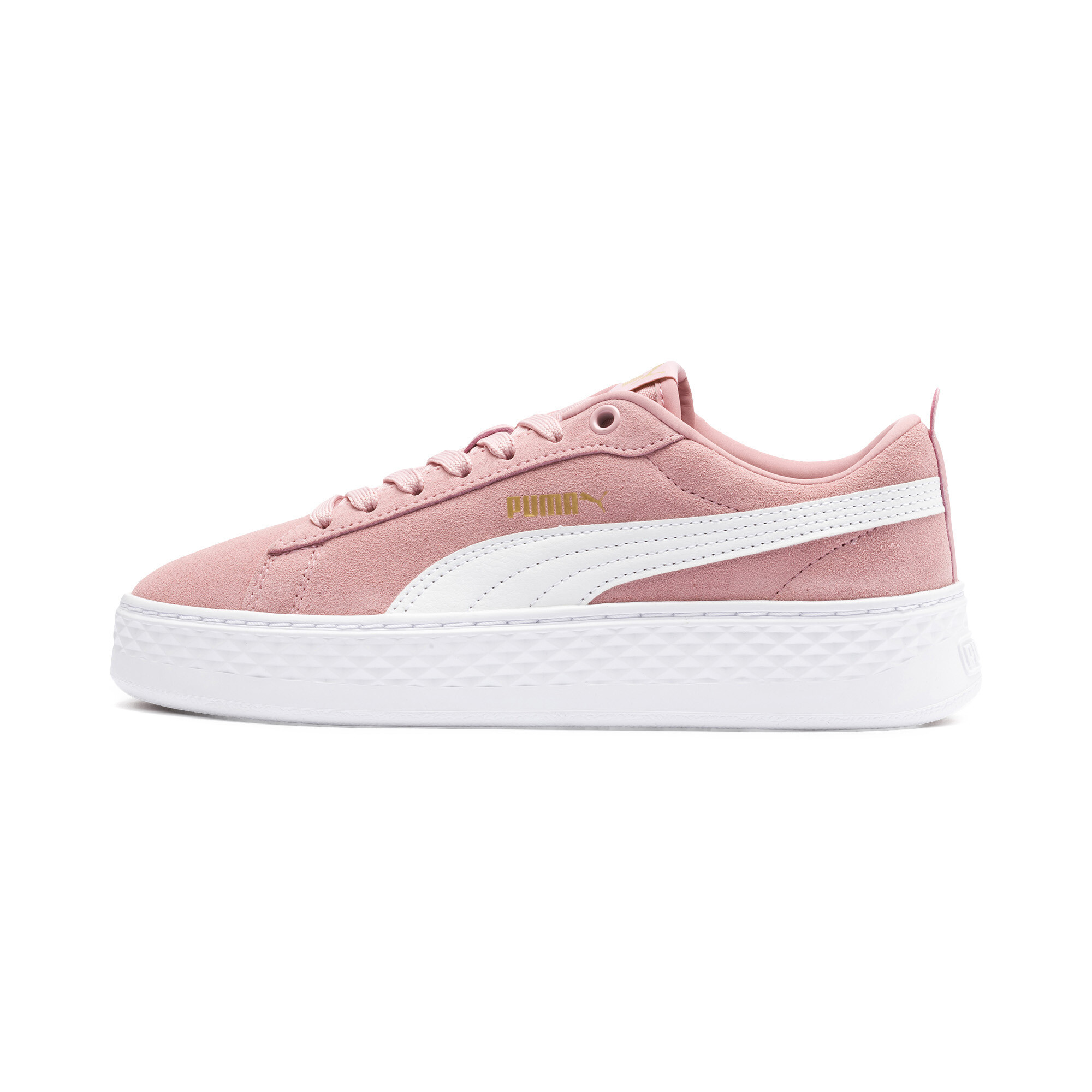 puma smash platform suede