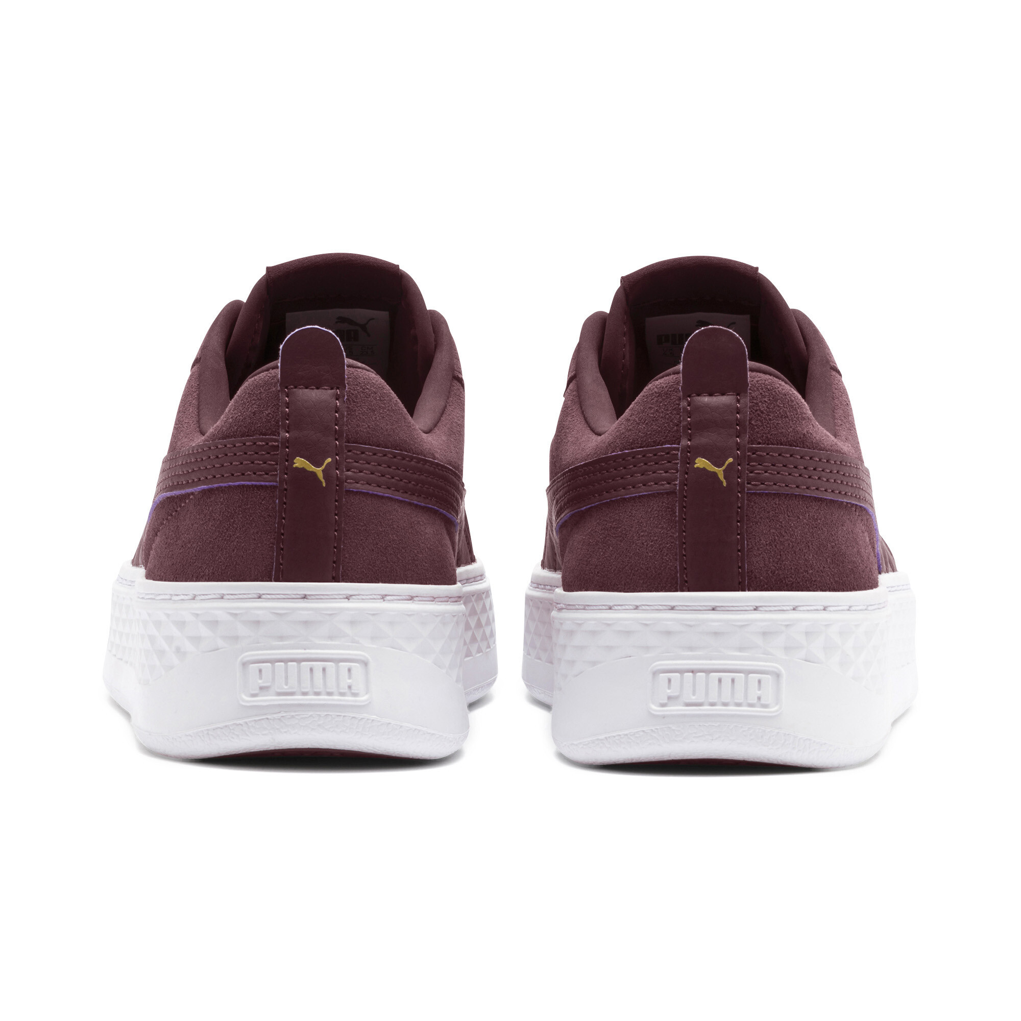 puma smash platform suede