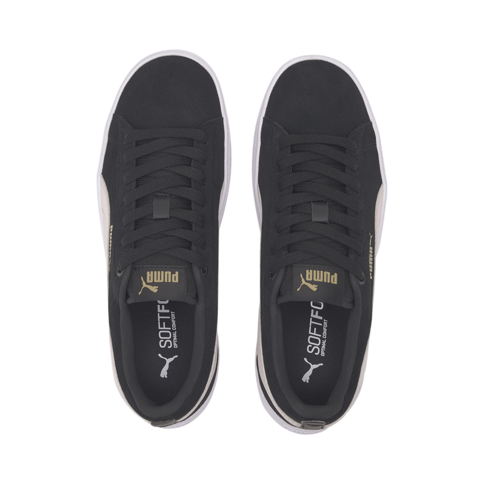 puma smash platform suede