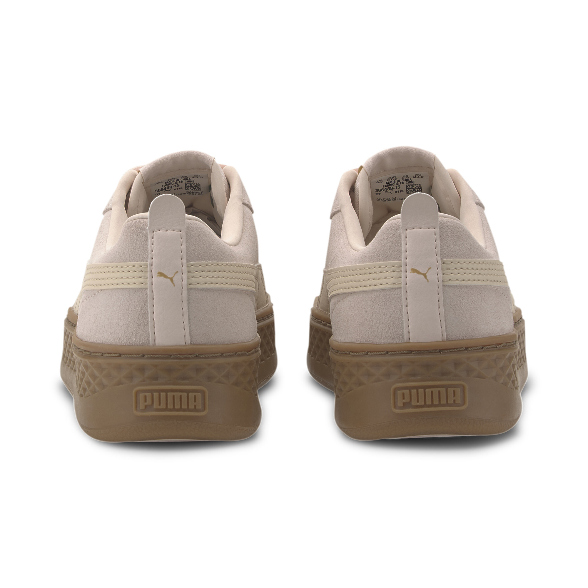 puma smash platform suede