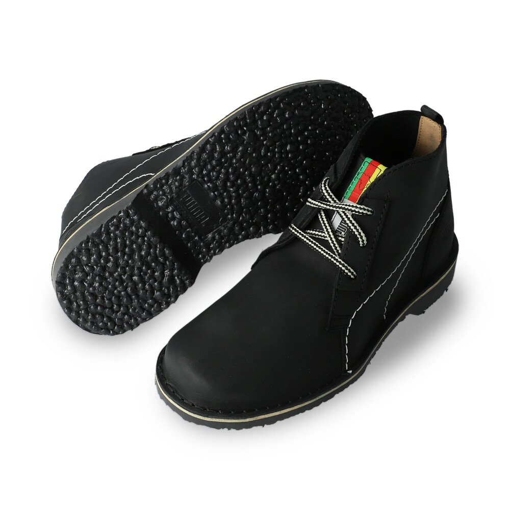 Terrae Mid Africa Leather Boots Black Puma PUMA