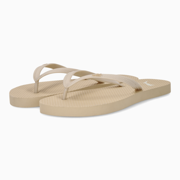 First Flip Women's Flip Flops, Sand Dune-Alpine Snow, large-ZAF